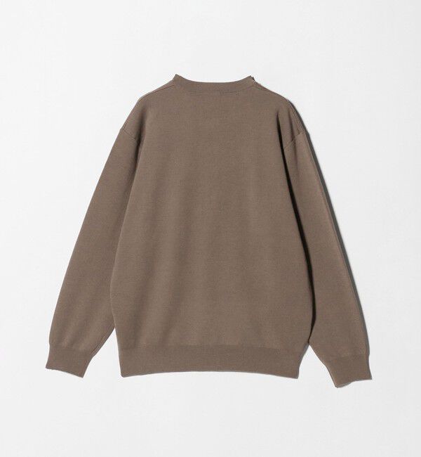 UNITED ARROWS green label relaxing「ダブルフェイス ヘンリーネック ニット」|ニット・セーター|