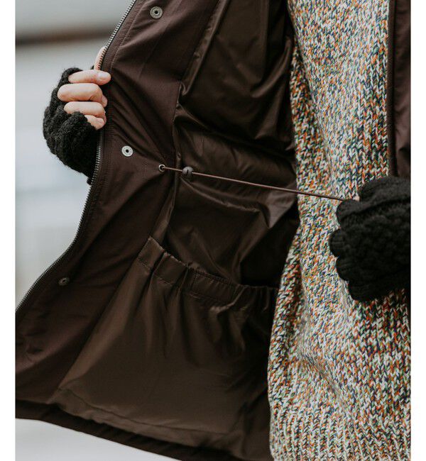 UNITED ARROWS green label relaxing「DICROS フード ダウン ブルゾン -撥水-」|ダウン|