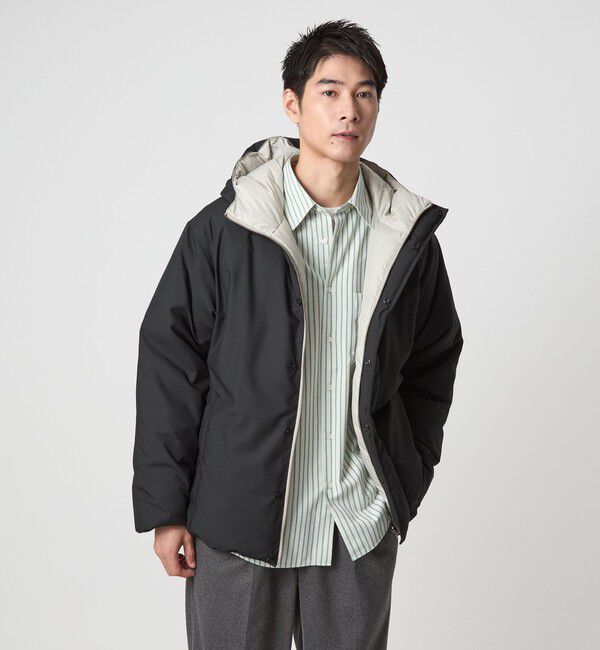 UNITED ARROWS green label relaxing「【別注】＜TAION＞リバーシブル ダウン フーディ ジャケット」|ダウン|