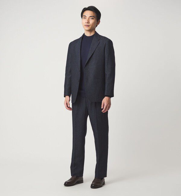 UNITED ARROWS green label relaxing「DC W/LI デニムライク 3B 01 ジャケット」|テーラードジャケット|