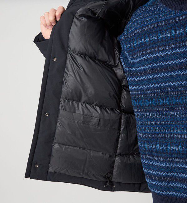 UNITED ARROWS green label relaxing「T/W  フード ダウン ブルゾン」|ダウン|