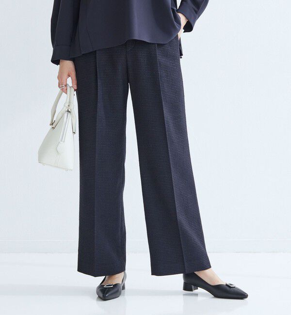 UNITED ARROWS green label relaxing「ライト ツイードライク パンツ」|その他|