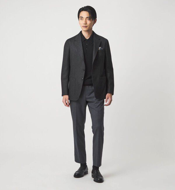 UNITED ARROWS green label relaxing「GLR CLOTH ミルドカルゼ 2B RG ジャケット」|テーラードジャケット|