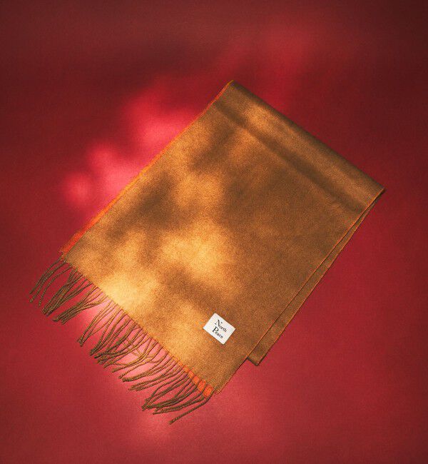 UNITED ARROWS green label relaxing「＜North Peace＞シルク/WO/カシミヤ リバーシブル マフラー」|マフラー|MD.BROWN