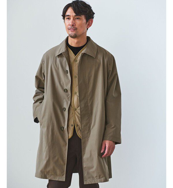 UNITED ARROWS green label relaxing「【WEB限定】JUST fit 3WAY ステンカラーコート -はっ水-」|ステンカラーコート|