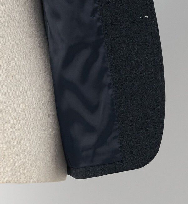 UNITED ARROWS green label relaxing「A+ ポリエステルツイード 2B スタンダード 2P ジャケット -ウォッシャブル・ストレッチ-」|テーラードジャケット|