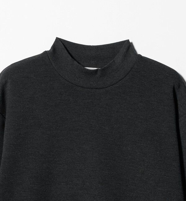 UNITED ARROWS green label relaxing「メランジ ダンボール モックネック カットソー」|Tシャツ・カットソー|