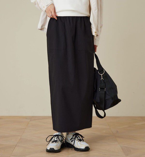 UNITED ARROWS green label relaxing「［size SHORT/TALLあり］オルマイ LI/MIX タイト スカート」|タイト|