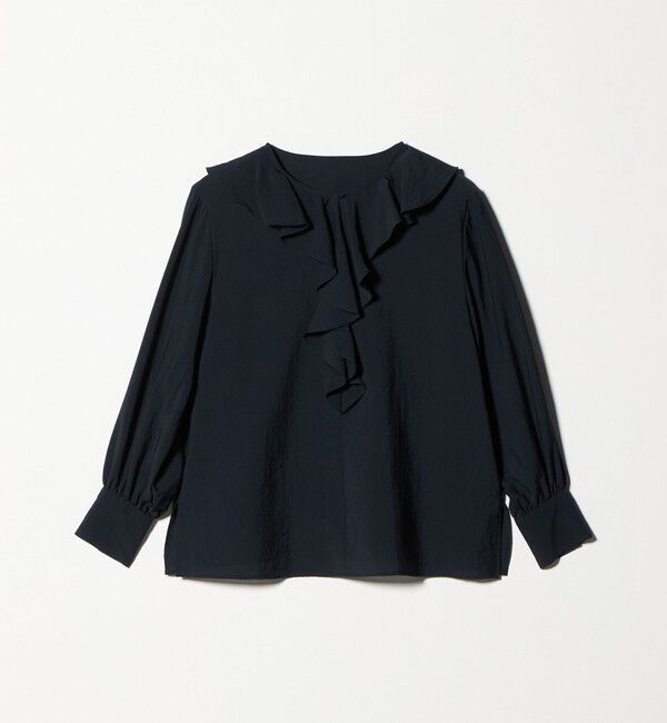 UNITED ARROWS green label relaxing「ラッフル ブラウス」|シャツ・ブラウス|