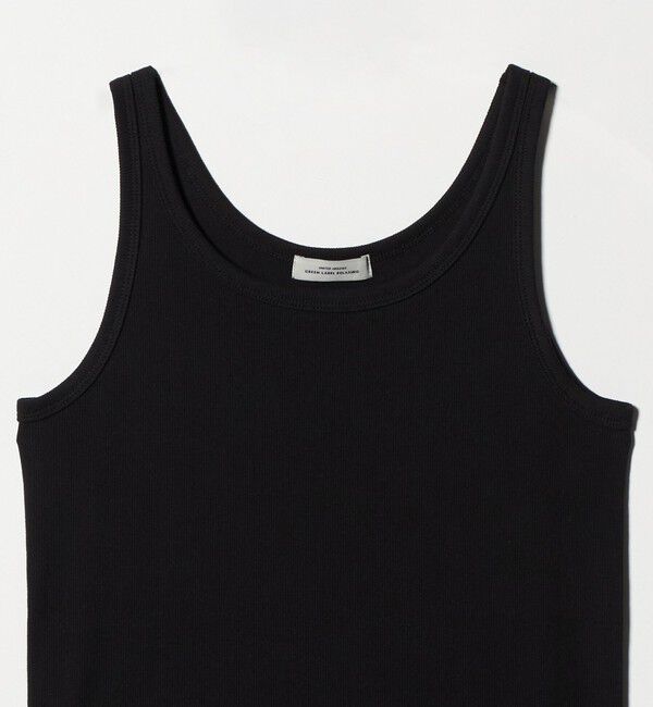 UNITED ARROWS green label relaxing「ベーシック リブ タンクトップ」|タンクトップ|
