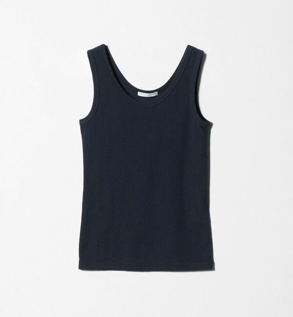 BEAUTY&YOUTH UNITED ARROWS「コットンブレンド テレコ タンクトップ」|タンクトップ|NAVY