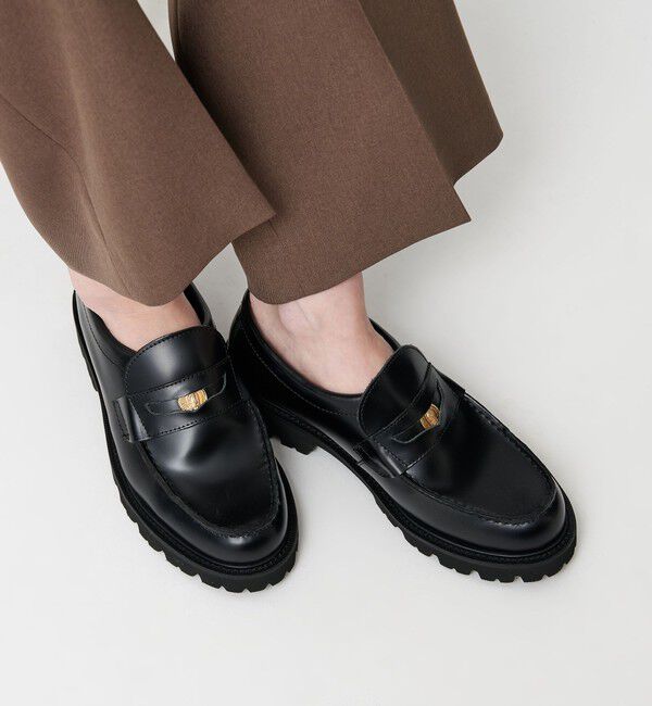 BEAUTY&YOUTH UNITED ARROWS「【別注】 ＜CAMINANDO＞レザー コインローファー」|ローファー|