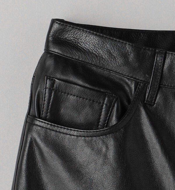 BEAUTY&YOUTH UNITED ARROWS「カウレザー 5ポケット パンツ NO.5」|チノ|