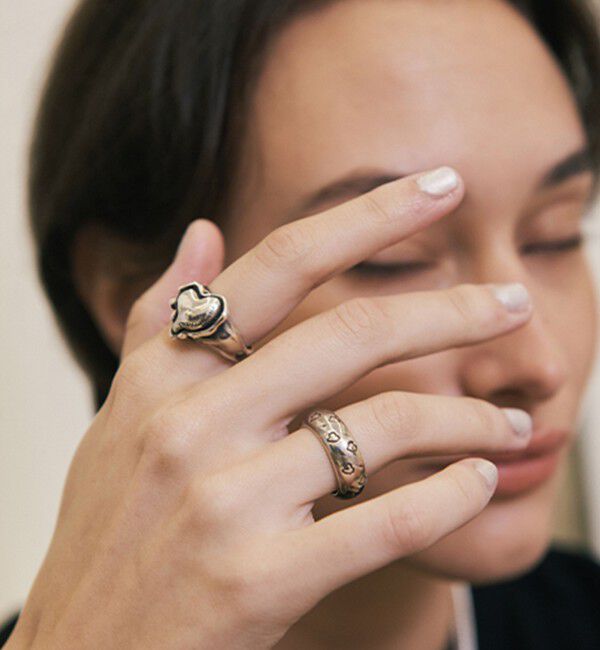 BEAUTY&YOUTH UNITED ARROWS「＜Third Movement＞メルティング ハート リング」|リング|SILVER