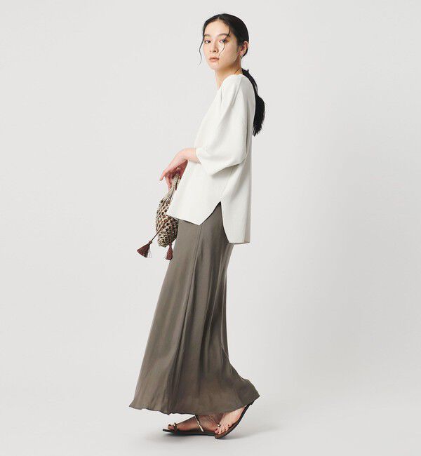 BEAUTY&YOUTH UNITED ARROWS「フィブリルキュプラ マーメイドスカート」|スカート|MD.GRAY