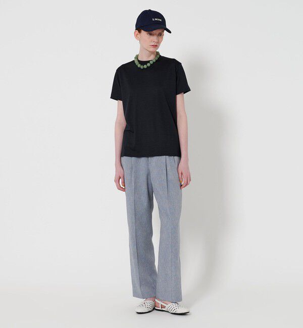 STEVEN ALAN「＜Steven Alan＞ウールジャージー ショートスリーブ Tシャツ」|Tシャツ・カットソー|