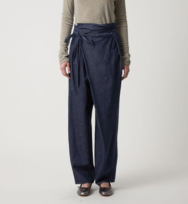 STEVEN ALAN「＜Steven Alan＞ライトオンスデニム クロスオーバー パンツ」|デニム|