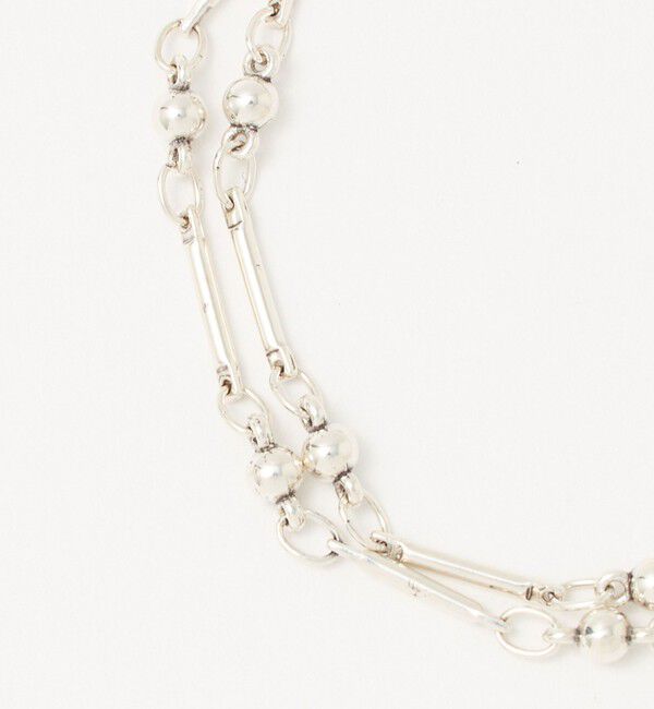 BEAUTY&YOUTH UNITED ARROWS「＜PHILIPPE AUDIBERT＞Garnet double ブレスレット/シルバーカラー」|ブレスレット・バングル|