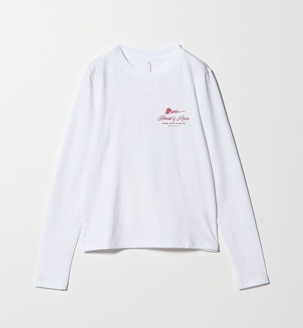 BEAUTY&YOUTH UNITED ARROWS「【別注】＜WAVE UNION＞プリントロングスリーブTシャツ」|Tシャツ・カットソー|