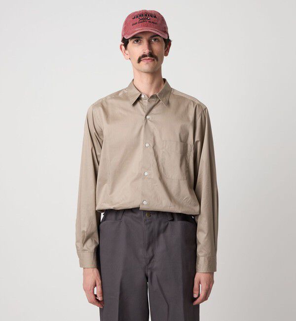 STEVEN ALAN「＜Steven Alan＞ 80 コンパクトヤーン ツイル レギュラーカラー シャツ NARROW」|シャツ・ブラウス|