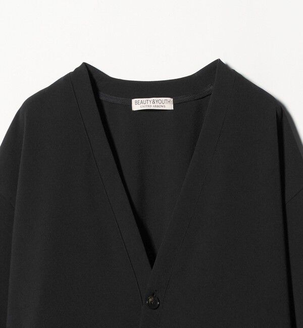 BEAUTY&YOUTH UNITED ARROWS「DUAL PACK 2.0 1B V カーディガンジャケット -セットアップ対応 ウォッシャブル マルチ機能-」|テーラードジャケット|