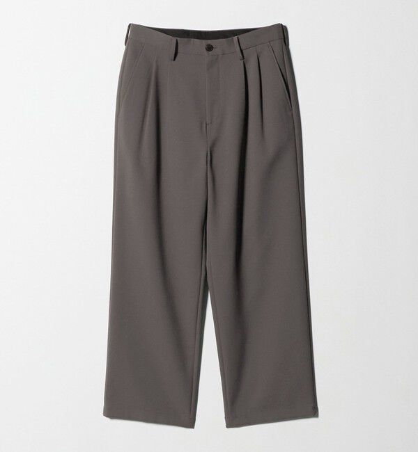BEAUTY&YOUTH UNITED ARROWS「エアロ ツイル 2プリーツ スラックス NO.9」|チノ|
