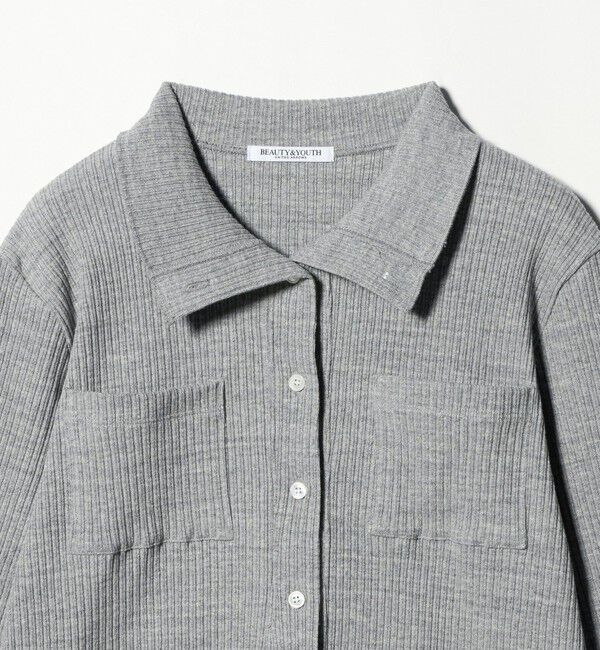 BEAUTY&YOUTH UNITED ARROWS「コットン リブハイネックカーディガン ウォッシャブル」|カーディガン|