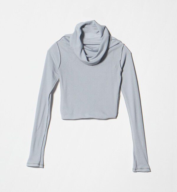 ATTISESSION「＜ATTISESSION＞コットン ナイロン リブ マルチウェイ トップス」|Tシャツ・カットソー|