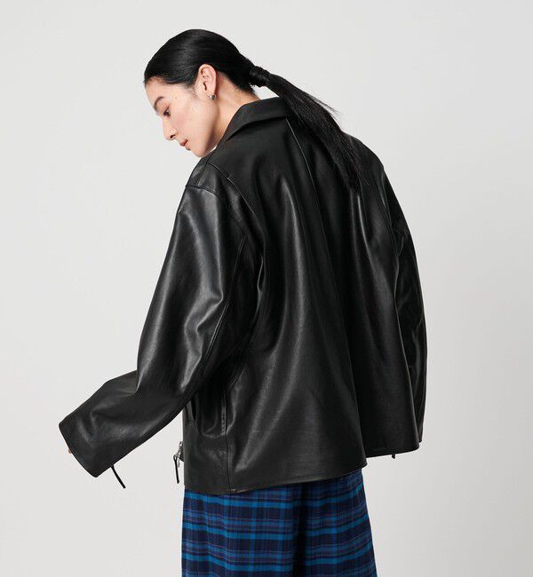 BEAUTY&YOUTH UNITED ARROWS「シープレザー フロントジップ ジャケット」|その他|