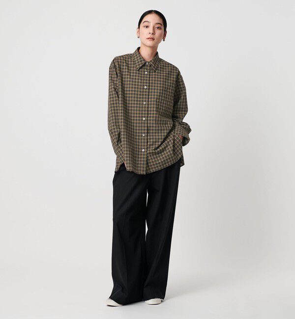 BEAUTY&YOUTH UNITED ARROWS「ポリエステルウール ローンチェックシャツ」|シャツ・ブラウス|