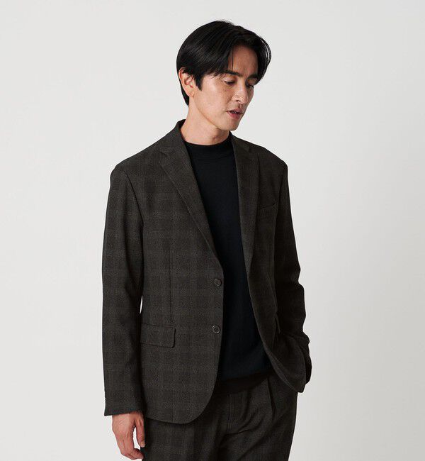 BEAUTY&YOUTH UNITED ARROWS「リサイクル ポリエステル 2B ジャケット セットアップ対応 ウォッシャブル」|テーラードジャケット|