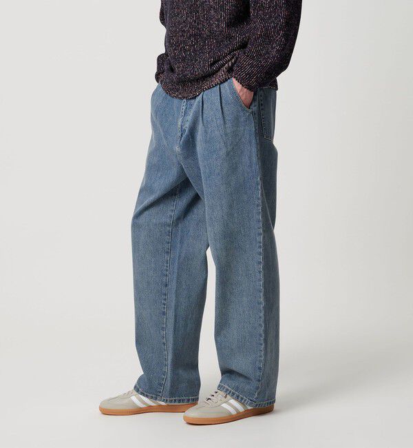 BEAUTY&YOUTH UNITED ARROWS「オゾン ウォッシュ デニム パンツ」|チノ|LT.BLUE