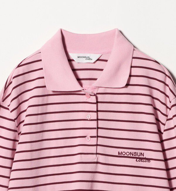 BEAUTY&YOUTH UNITED ARROWS「＜MOONSUN＞ボーダー ロングスリーブポロシャツ」|ポロシャツ|