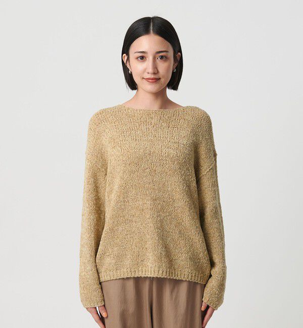 BEAUTY&YOUTH UNITED ARROWS「テープヤーン ニットプルオーバー」|ニット・セーター|