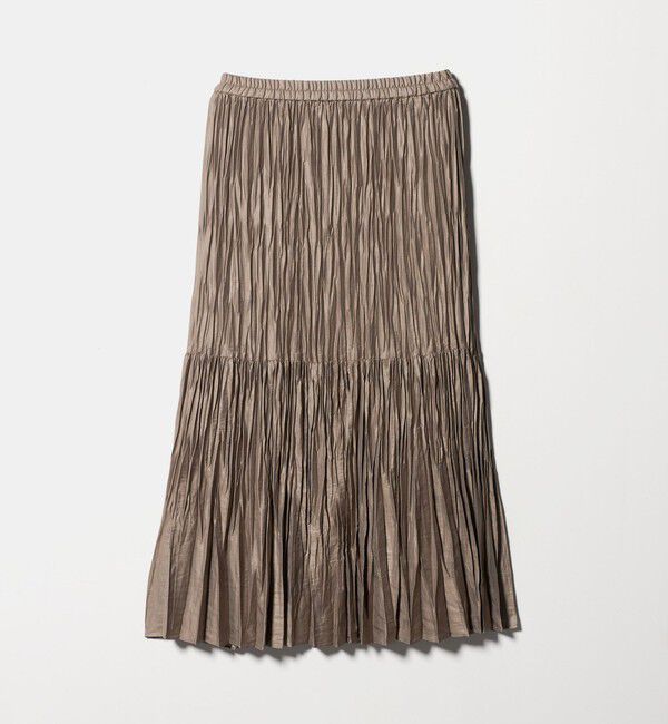 BEAUTY&YOUTH UNITED ARROWS「ポリエステル チンツプリーツ スカート」|スカート|