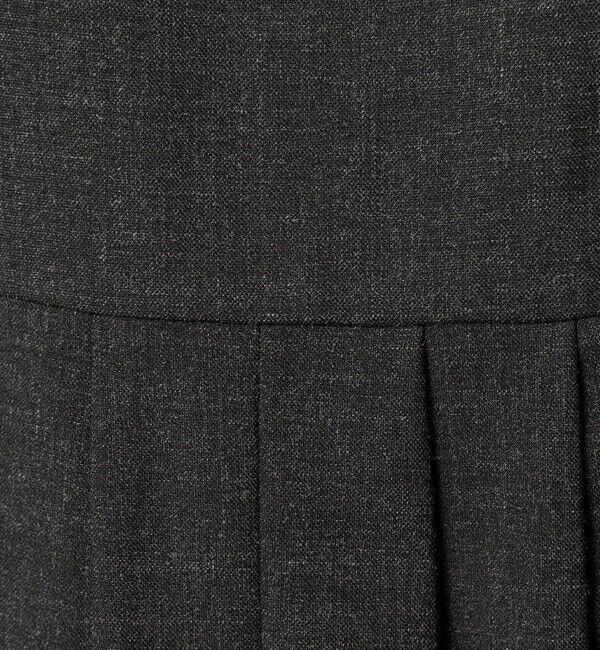 BEAUTY&YOUTH UNITED ARROWS「【WEB限定 Wardrobe DAILY MINIMAL】ウールライクメランジ スクエアネックワンピース ウォッシャブル」|ワンピース|