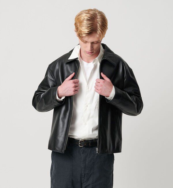 BEAUTY&YOUTH UNITED ARROWS「シープレザー ジップ ブルゾン」|その他|