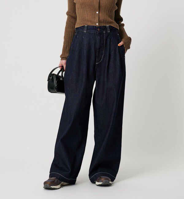 BEAUTY&YOUTH UNITED ARROWS「【別注】＜BIG MAC＞デニムワイドパンツ」|デニム|ROYAL