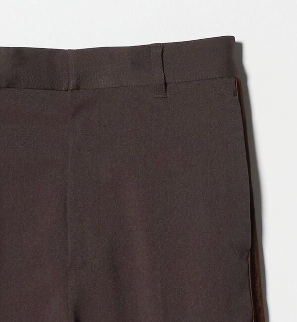 BEAUTY&YOUTH UNITED ARROWS「ポリエステルブレンド サイドベロアパンツ」|その他|
