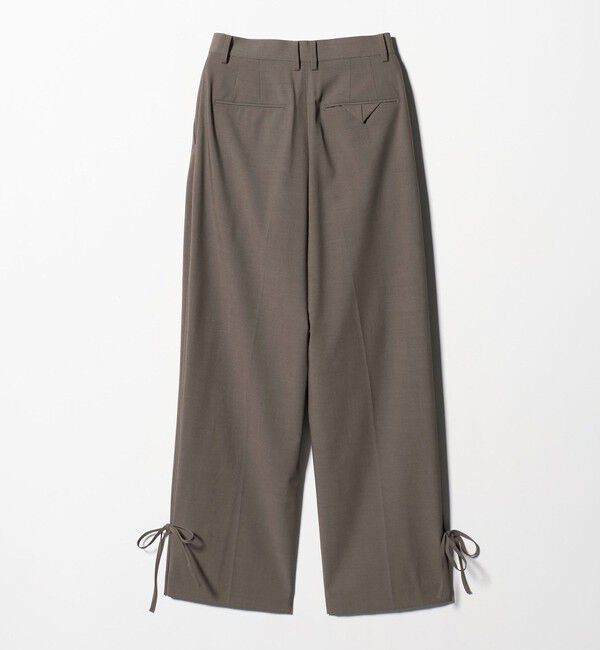 BEAUTY&YOUTH UNITED ARROWS「 へムリボン パンツ ウォッシャブル」|スラックス|