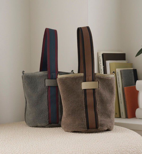 BEAUTY&YOUTH UNITED ARROWS「【別注】＜Folna＞フェイクムートン ワンショルダーバッグ」|ショルダー・メッセンジャー|