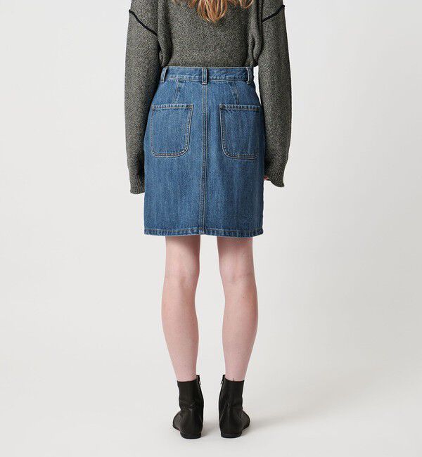 STEVEN ALAN「＜Steven Alan＞コットン デニム ミニスカート」|スカート|