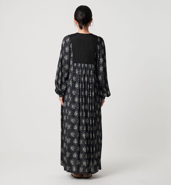 BEAUTY&YOUTH UNITED ARROWS「【別注】＜ne Quittez pas＞プリントヨークドレス」|ワンピース|