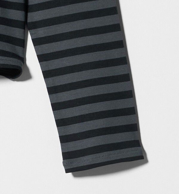 ATTISESSION「＜ATTISESSION＞シャーリング ボーダー プルオーバー トップス」|Tシャツ・カットソー|