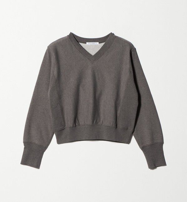 BEAUTY&YOUTH UNITED ARROWS「Vネックコンパクト スウェットプルオーバー」|スウェット・ジャージ|