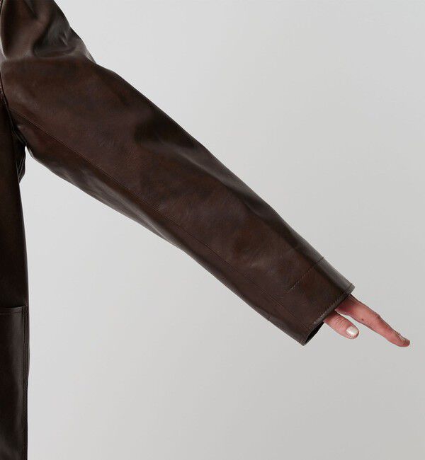 BEAUTY&YOUTH UNITED ARROWS「レザーライク カバーオール ジャケット」|その他|