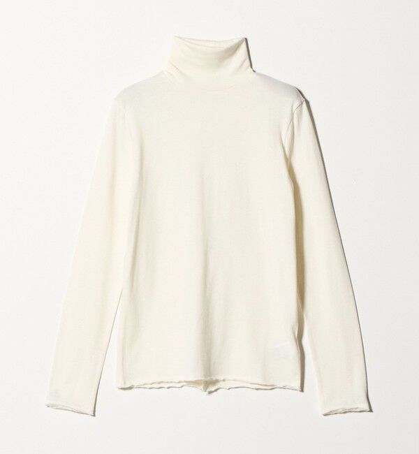 STEVEN ALAN「＜Steven Alan＞コットン カシミヤ ハイネック プルオーバー」|Tシャツ・カットソー|