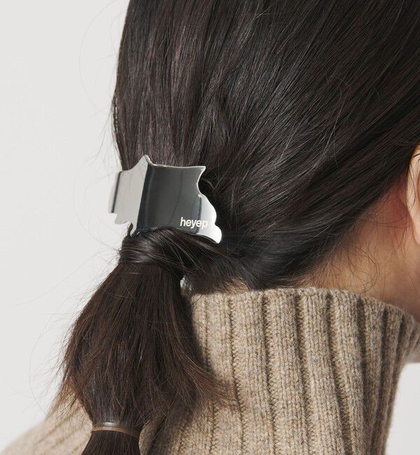 BEAUTY&YOUTH UNITED ARROWS「＜heyep＞メタル バレッタ」|ヘアバンド|SILVER