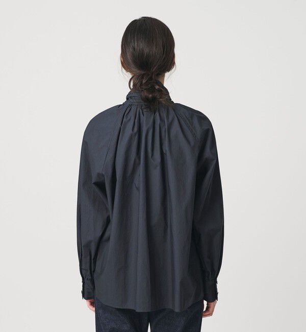 BEAUTY&YOUTH UNITED ARROWS「コットン ソリッド&ストライプ ボウタイブラウス」|シャツ・ブラウス|