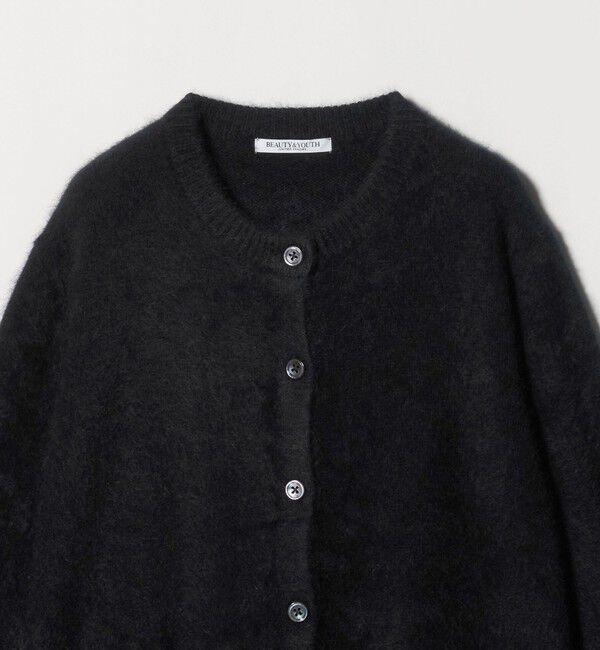 BEAUTY&YOUTH UNITED ARROWS「フォックスカシミヤブレンド クルーネックカーディガン」|カーディガン|